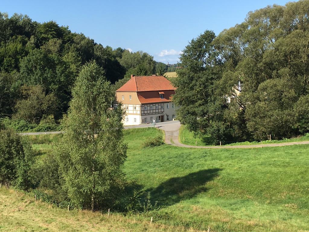 Ferienwohnung Richtermuehle Saupsdorf 外观 照片